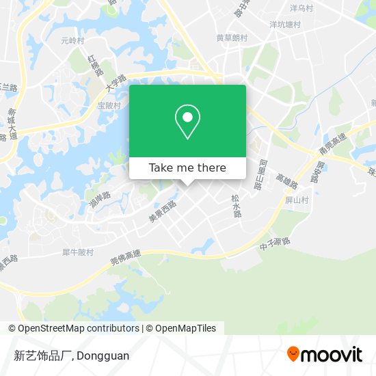 新艺饰品厂 map