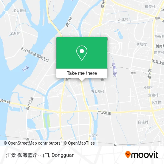 汇景·御海蓝岸-西门 map