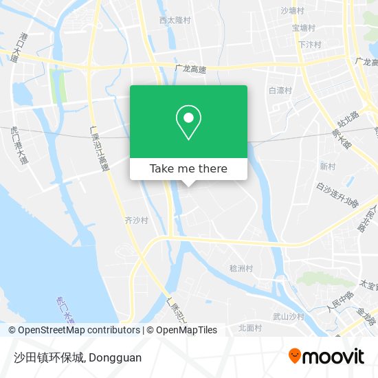 沙田镇环保城 map