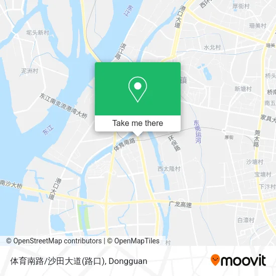 体育南路/沙田大道(路口) map