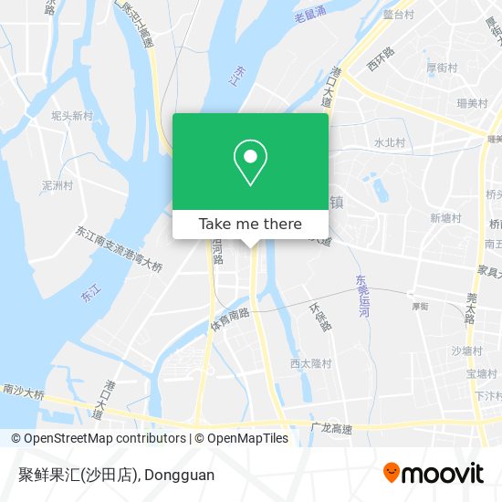 聚鲜果汇(沙田店) map