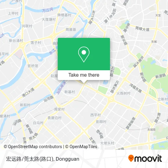 宏远路/莞太路(路口) map