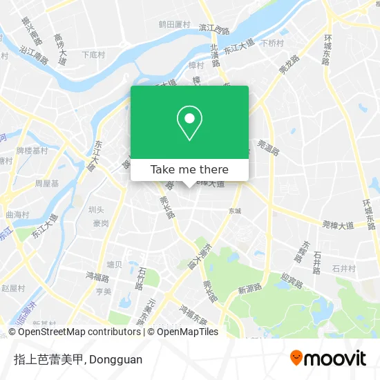 指上芭蕾美甲 map