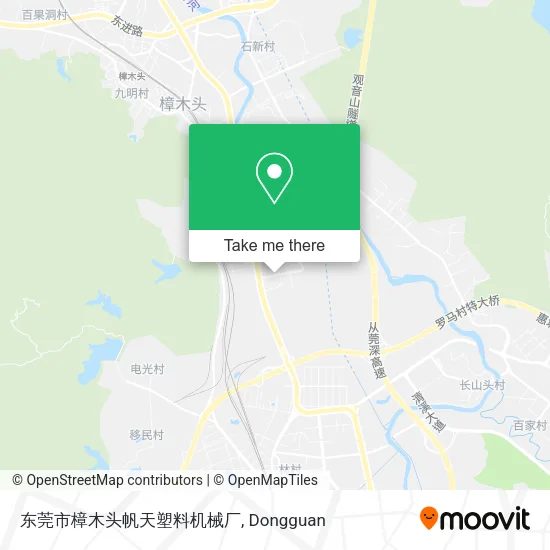 东莞市樟木头帆天塑料机械厂 map