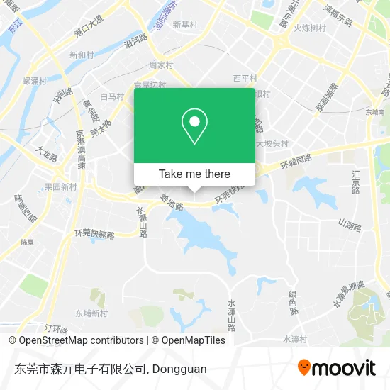 东莞市森亓电子有限公司 map