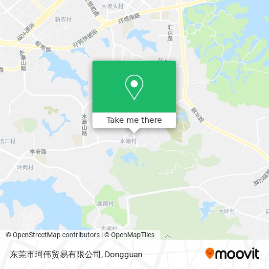 东莞市珂伟贸易有限公司 map