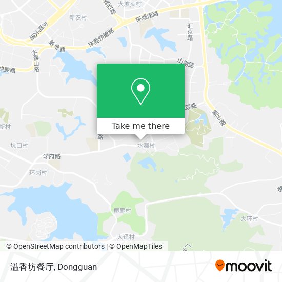 溢香坊餐厅 map