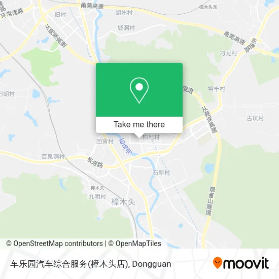 车乐园汽车综合服务(樟木头店) map