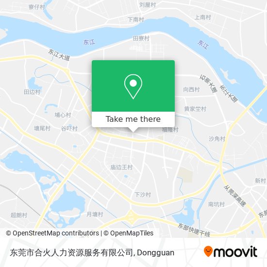 东莞市合火人力资源服务有限公司 map