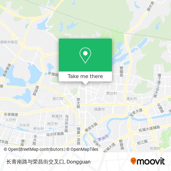 长青南路与荣昌街交叉口 map