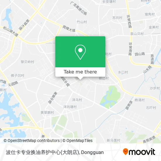 波仕卡专业换油养护中心(大朗店) map