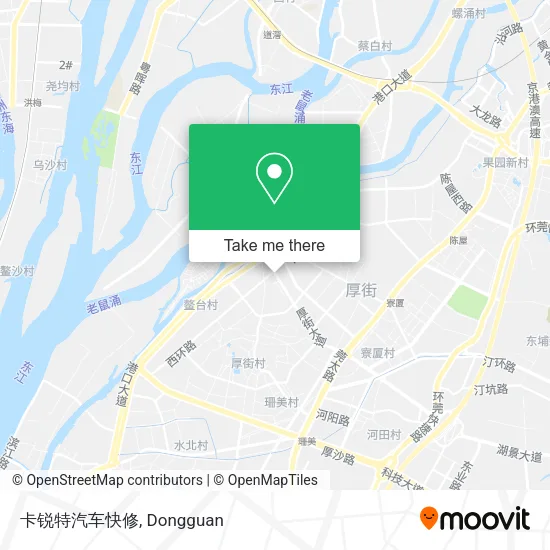 卡锐特汽车快修 map