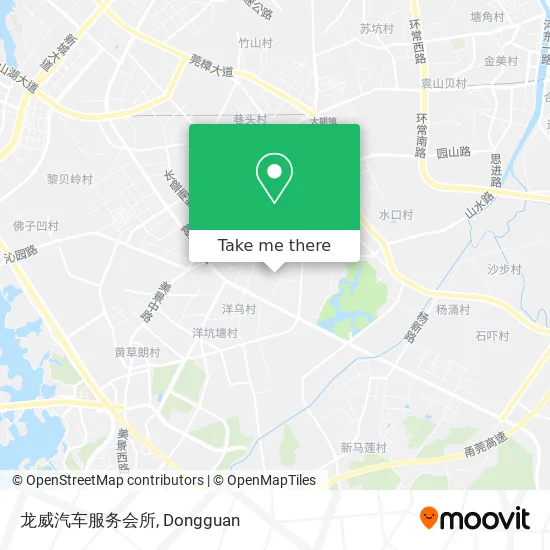 龙威汽车服务会所 map