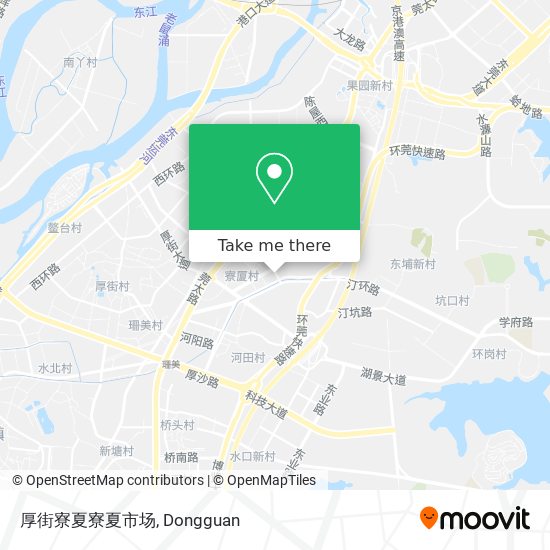 厚街寮夏寮夏市场 map