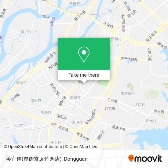 美宜佳(厚街寮厦竹园店) map