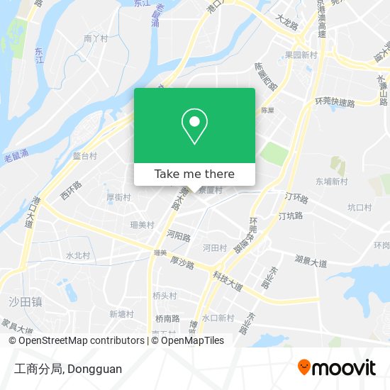工商分局 map