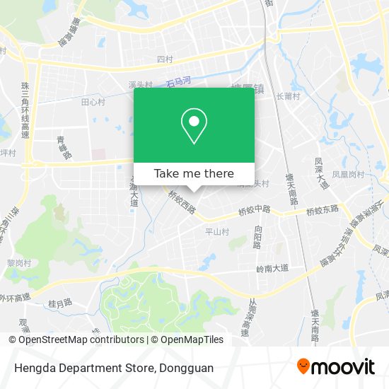 Hengda Department Store map