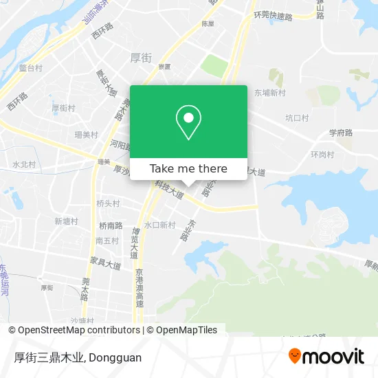 厚街三鼎木业 map