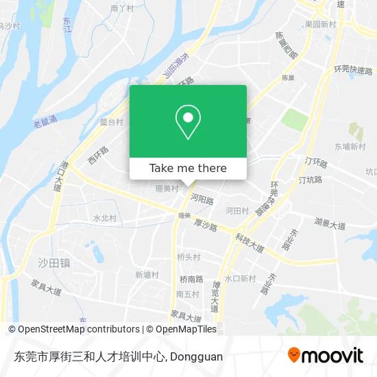 东莞市厚街三和人才培训中心 map