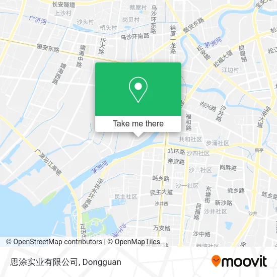 思涂实业有限公司 map