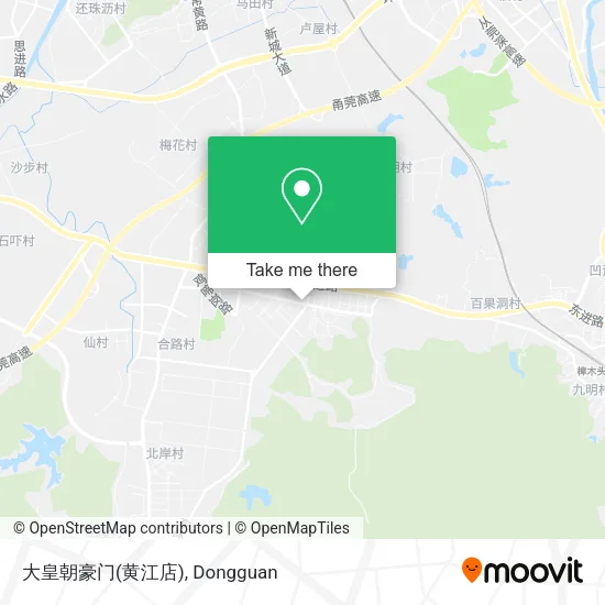 大皇朝豪门(黄江店) map