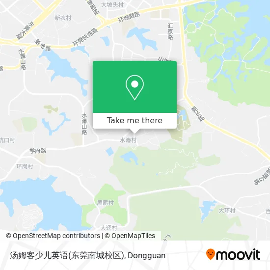 汤姆客少儿英语(东莞南城校区) map