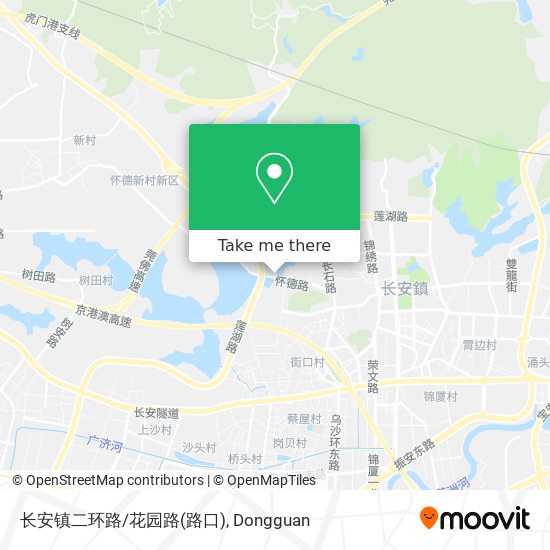 长安镇二环路/花园路(路口) map