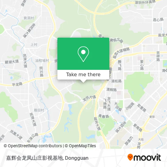 嘉辉会龙凤山庄影视基地 map