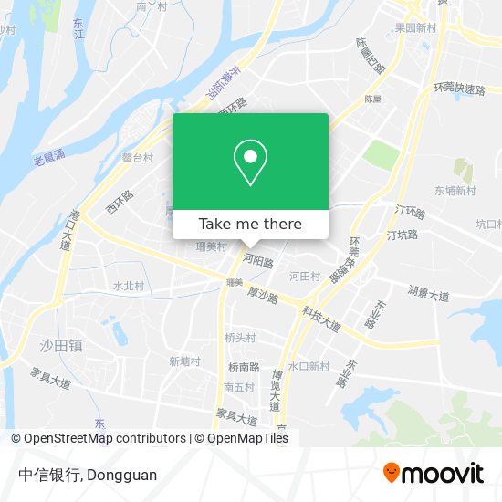 中信银行 map