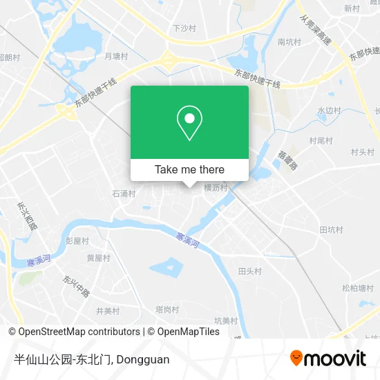 半仙山公园-东北门 map