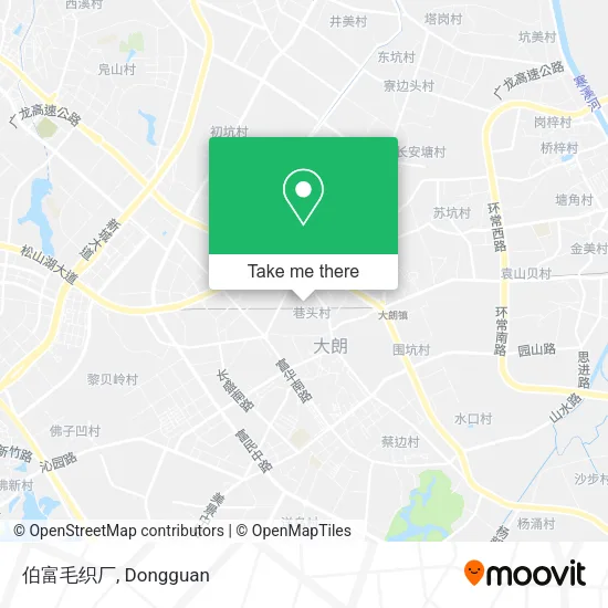 伯富毛织厂 map
