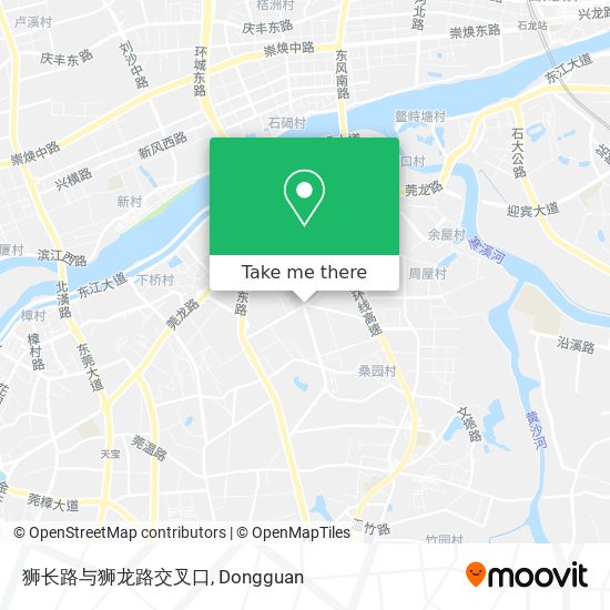 狮长路与狮龙路交叉口 map