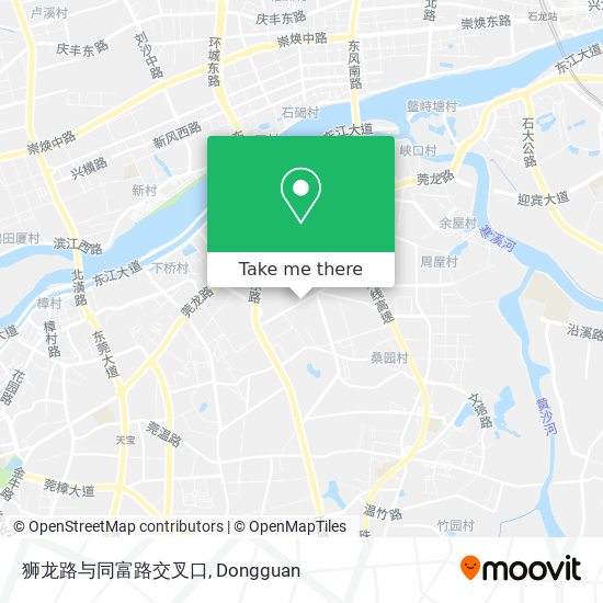 狮龙路与同富路交叉口 map