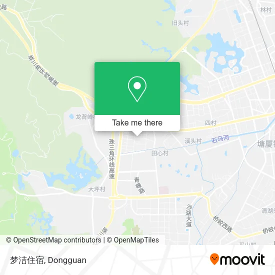 梦洁住宿 map