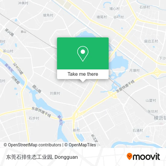 东莞石排生态工业园 map