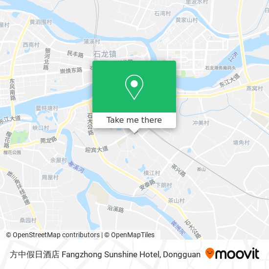 方中假日酒店 Fangzhong Sunshine Hotel map