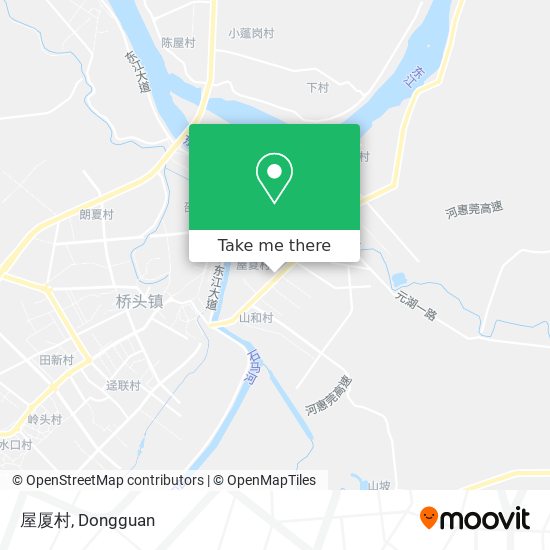 屋厦村 map