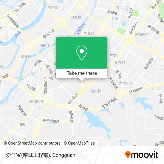 爱佳宝(南城工程部) map