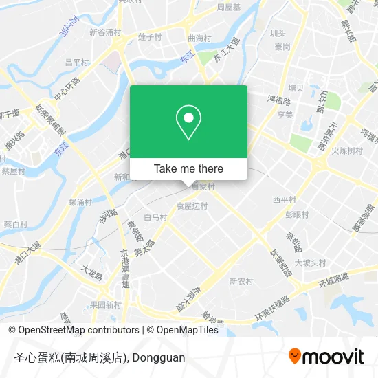 圣心蛋糕(南城周溪店) map