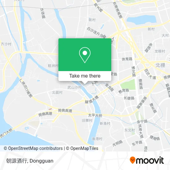 朝源酒行 map