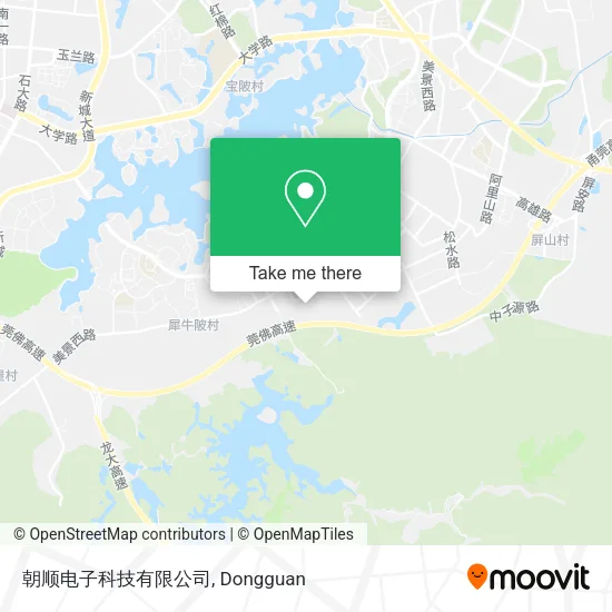 朝顺电子科技有限公司 map