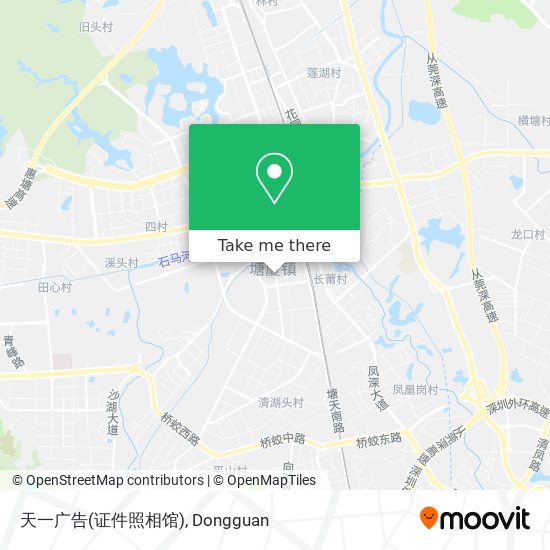 天一广告(证件照相馆) map