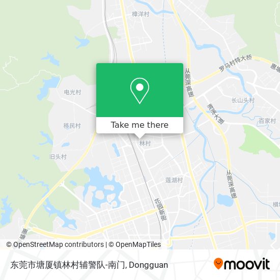 东莞市塘厦镇林村辅警队-南门 map