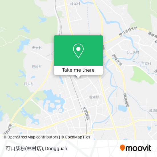 可口肠粉(林村店) map