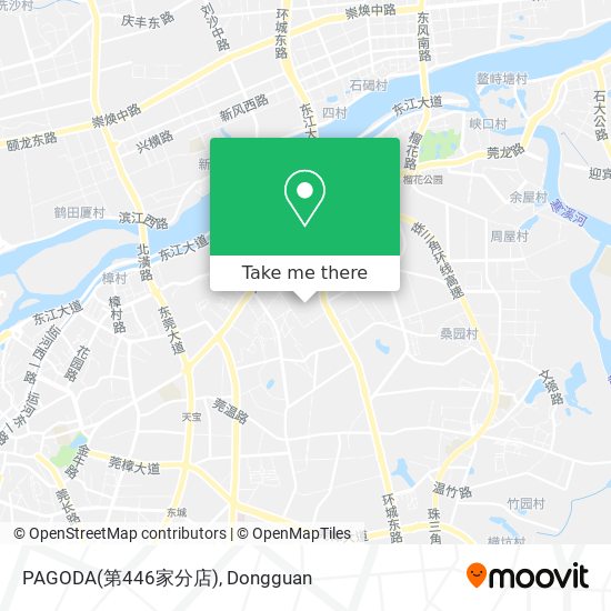 PAGODA(第446家分店) map