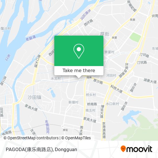 PAGODA(康乐南路店) map