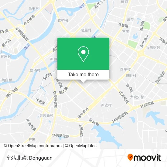 车站北路 map