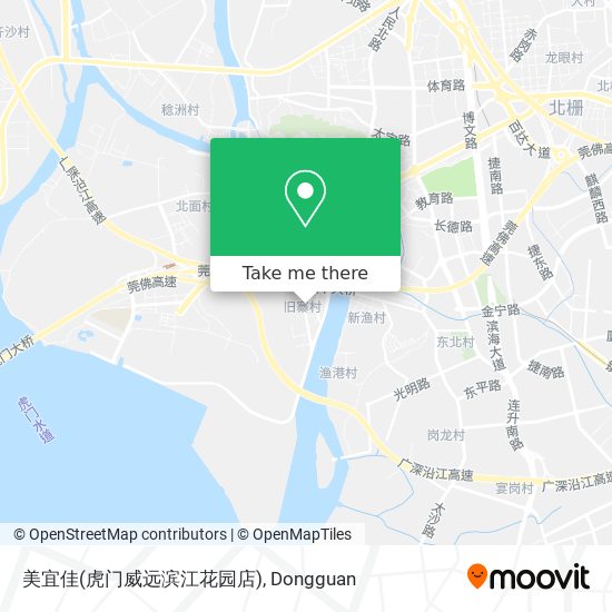 美宜佳(虎门威远滨江花园店) map