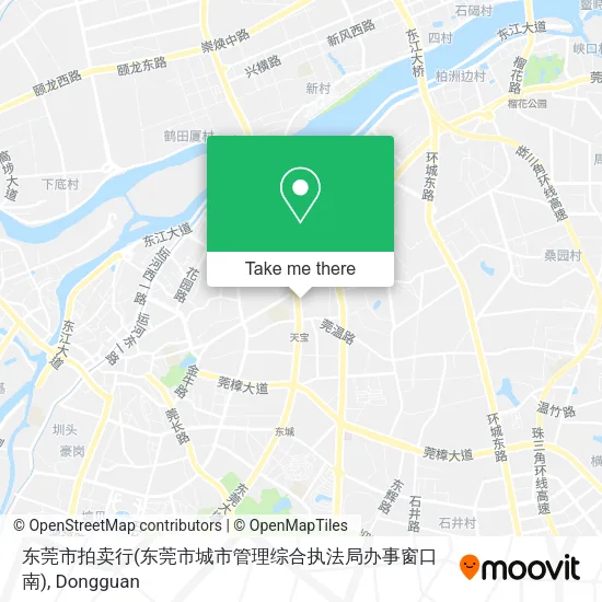 东莞市拍卖行(东莞市城市管理综合执法局办事窗口南) map