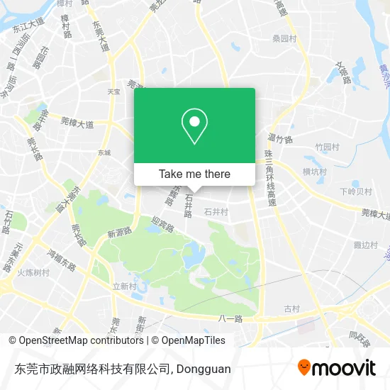 东莞市政融网络科技有限公司 map